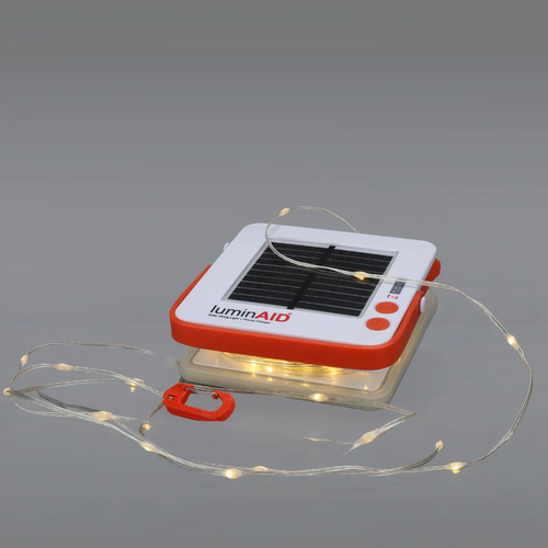 LuminAID Solar String Light, with Phone Charger
