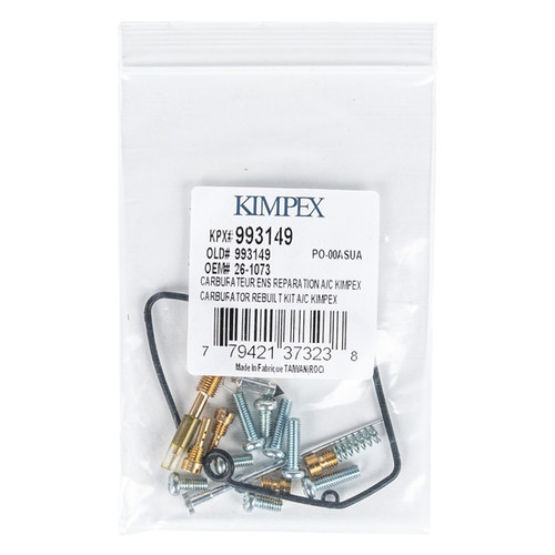Kimpex Carburetor Repair Kit Fits Arctic cat - 993149