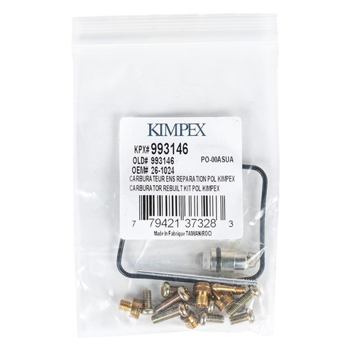 Kimpex Carburetor Repair Kit Fits Polaris - 993146