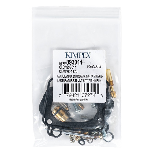 Kimpex Carburetor Repair Kit Fits Yamaha - 893011