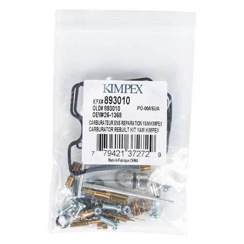 Kimpex Carburetor Repair Kit Fits Yamaha - 893010