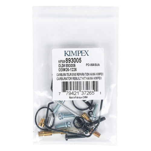 Kimpex Carburetor Repair Kit Fits Kawasaki - 893005