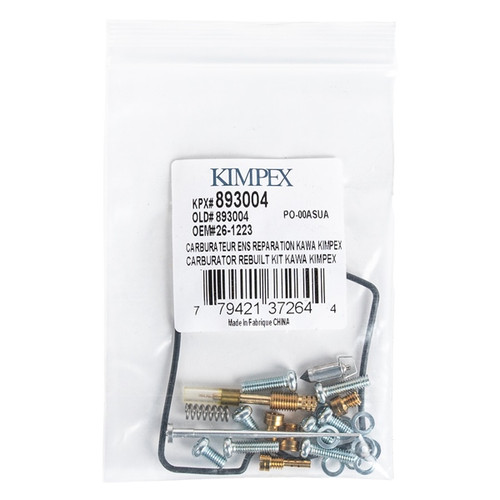 Kimpex Carburetor Repair Kit Fits Kawasaki - 893004