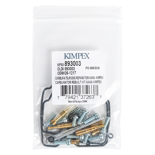 Kimpex Carburetor Repair Kit Fits Kawasaki - 893003
