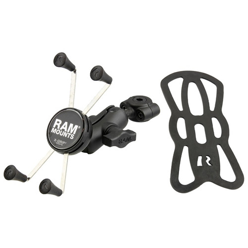 RAM MOUNT X-Grip Large Phone Mount with Torque Rail Base - Short - 180395