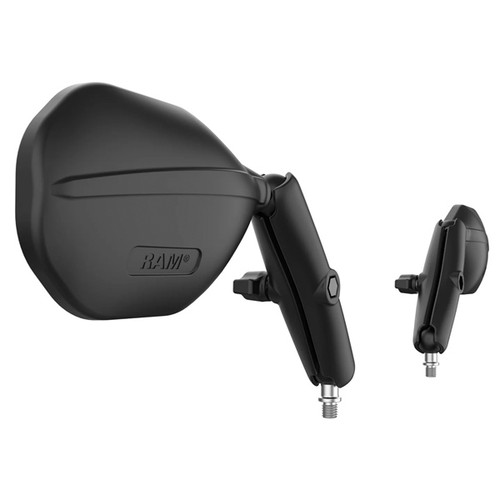 RAM MOUNT Mirror Tough-Mirror Kit - M10-1.25 Bases Long - 180369