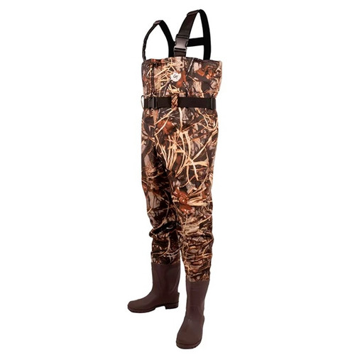 Green Trail StreamFeather Chest Wader - Traction Sole - 11 - 149156
