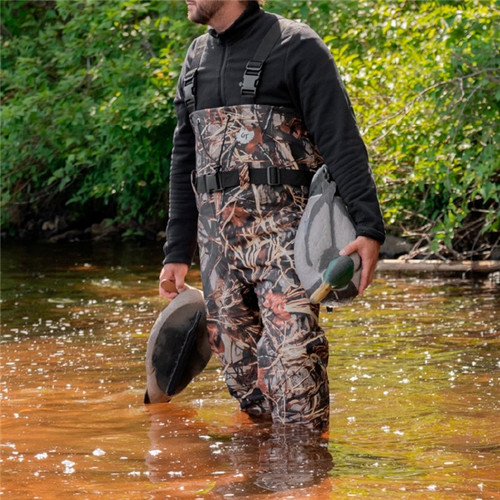 Green Trail StreamFeather Chest Wader - Traction Sole - 11 - 149156