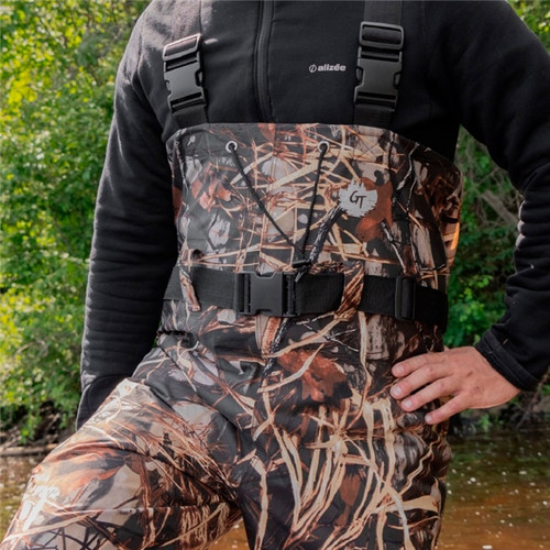 Green Trail StreamFeather Chest Wader - Traction Sole - 10 - 149155