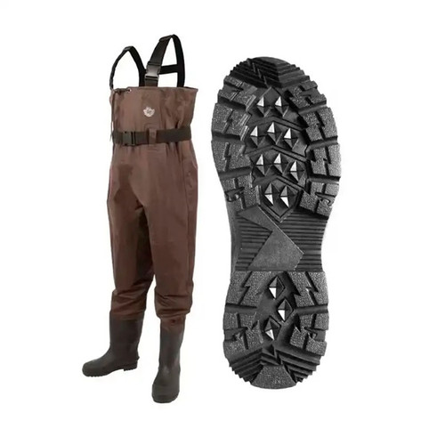 Green Trail StreamFeather Chest Wader - Traction Sole - 6 - 149131