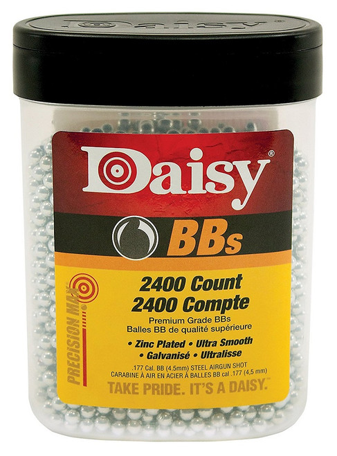 Daisy Outdoor Products 2400 Count BB Bottle, Silver, 4.5 mm