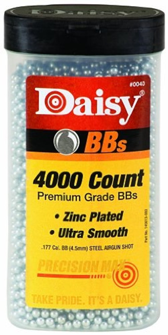 Daisy .177 Cal BB’s, 4.5-Milimeter, 4000 Ct