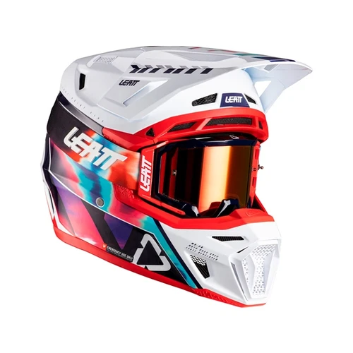 LEATT 8.5 Off-Road Helmet Kit V26 - Goggle Included - S - 483662