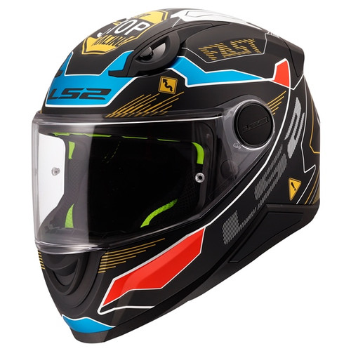 LS2 FF812 Kid Full-Face Helmet - Junior Zero - Summer - M - 424343