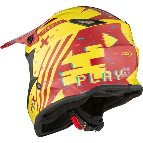 CKX TX019Y Off-Road Helmet Error - Without Goggle - S - 518482