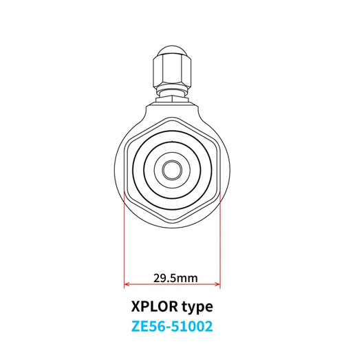 DRC/ZETA/UNIT WP Suspension Gas Valve - 428589