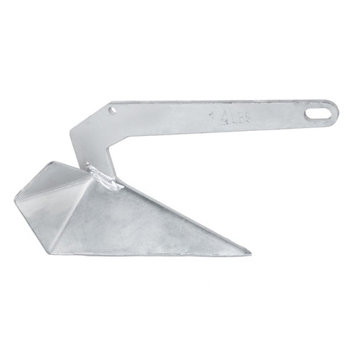 Kimpex Galvanized Steel Plow Anchor 14 lbs - 746153