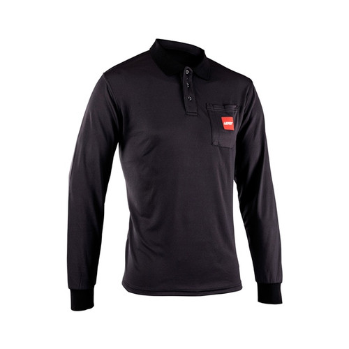 LEATT Team Polo Long Shirt Men - S - 497102
