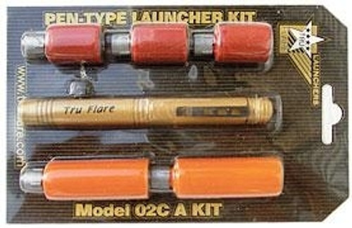 Tru Flare Pen Launcher Kit With Flares & Bangers Tru Flare Pen Launcher Kit With Flares & Bangers