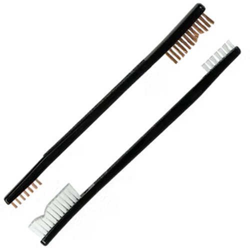 KleenBore Double End Nylon & Bronze Brush Combo