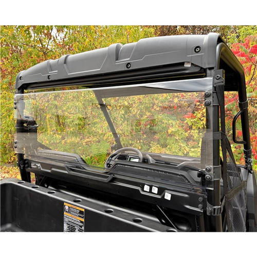 Direction 2 Rear Windshield - Scratch Resistant Fits Polaris - 174392