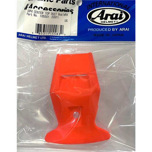 ARAI VX-Pro4 Top Duct Center Duct Set - One Size Fits All - 851174