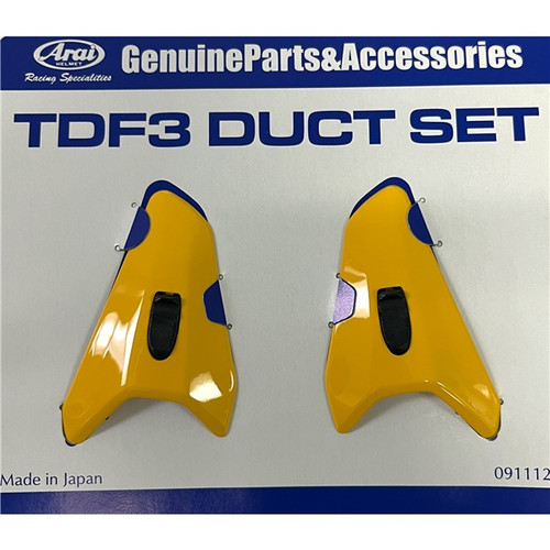 ARAI TDF Duct Set - One Size Fits All - 851150