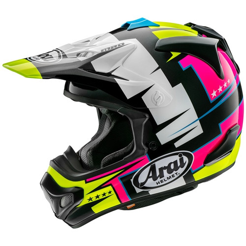 ARAI VX-Pro4 Off-Road Helmet Battle - Without Goggle - XS - 850981