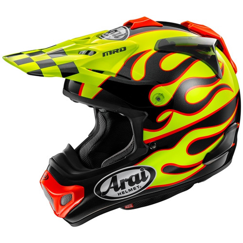 ARAI VX-Pro4 Off-Road Helmet Flame - Without Goggle - S - 850052