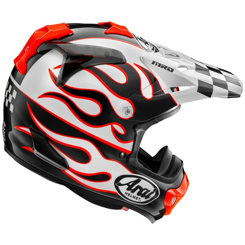 ARAI VX-Pro4 Off-Road Helmet Flame - Without Goggle - M - 850043