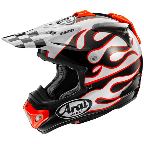 ARAI VX-Pro4 Off-Road Helmet Flame - Without Goggle - M - 850043