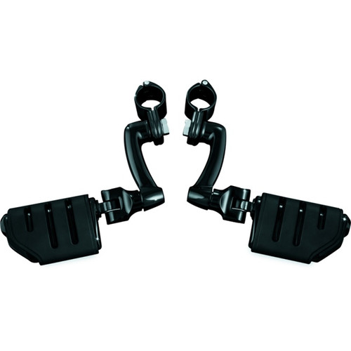 Kuryakyn Longhorn Trident Offset Pegs With Clamp - 838610