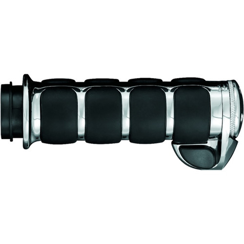 Kuryakyn Premium Iso Grip with Throttle Boss Dual Cable - 837611