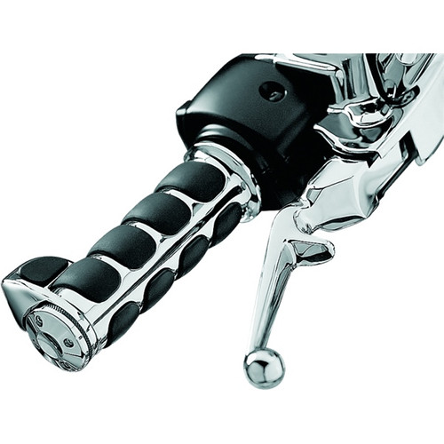 Kuryakyn Premium Iso Grip with Throttle Boss Dual Cable - 837611