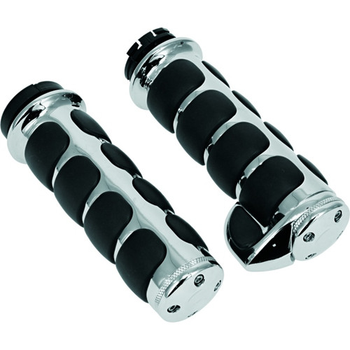 Kuryakyn Premium Iso Grip with Throttle Boss Dual Cable - 837610