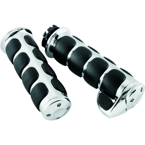 Kuryakyn Premium Iso Grip with Throttle Boss Dual Cable - 837610