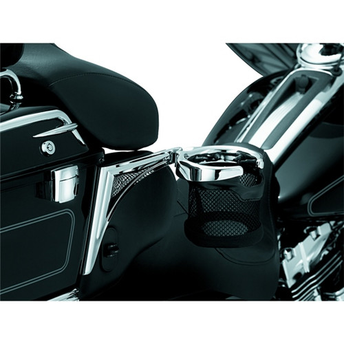 Kuryakyn Passenger Drink Holder with Basket - 837512