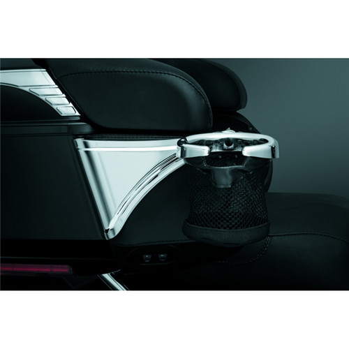 Kuryakyn Passenger Drink Holder with Basket - 837511