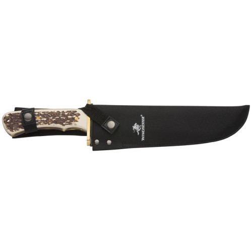Winchester XL Stag Bowie Knife, 8.5"