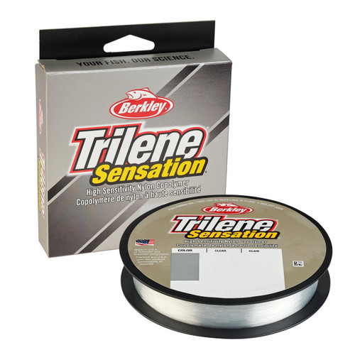 Berkley Trilene Sensation Filler Spool, 12lb, 330 yd, Clear