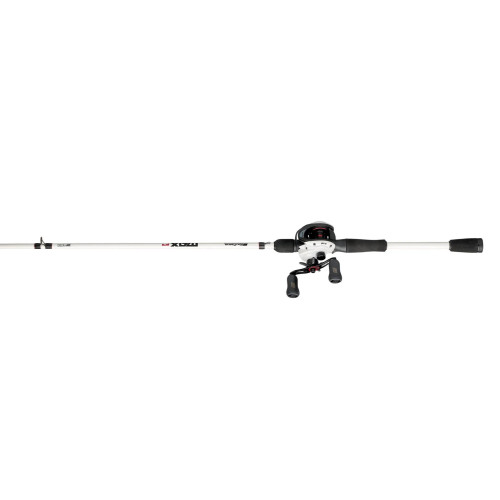 Abu Garcia Max Pro Baitcast Combo, 7' Medium Heavy 1pc Rod, LH LP 8+1 Bearing Reel