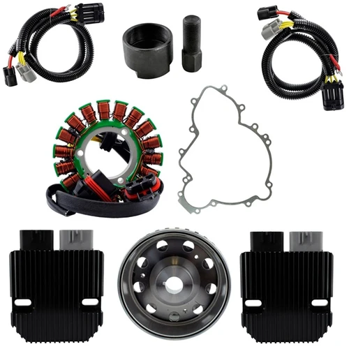 Kimpex HD SPLYT Stator, Revolt Regulator, Flywheel and Gasket Kit Fits Polaris - 345613 - 345613