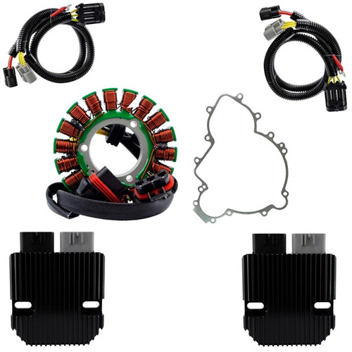 Kimpex HD SPLYT Stator, Voltage Regulator Rectifier & Gasket Kit Fits Polaris - 345608 - 345608
