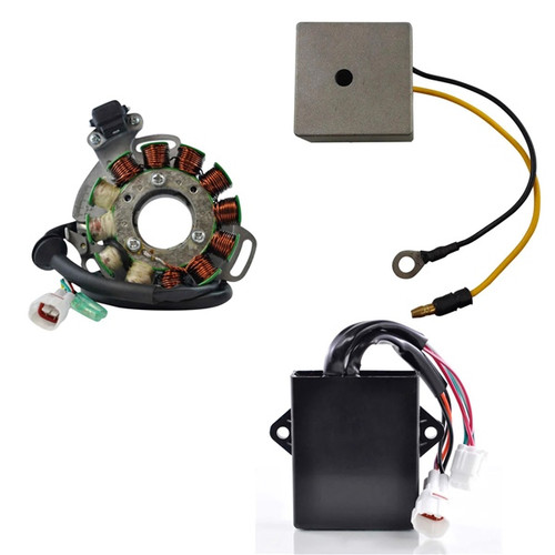 Kimpex HD Stator 200W, Voltage Regulator, CDI Box Kit YAMAHA - 345578 - 345578