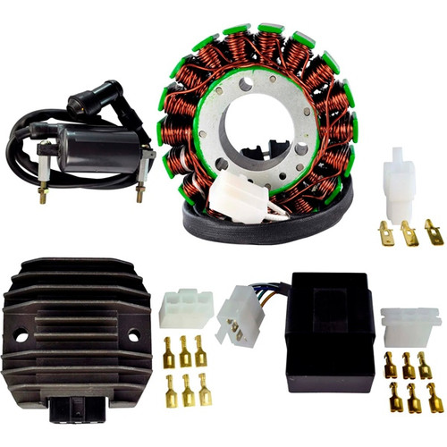 Kimpex HD Stator, CDI Box, Regulator and Ignition Coil Kit Fits Kawasaki - 345558 - 345558