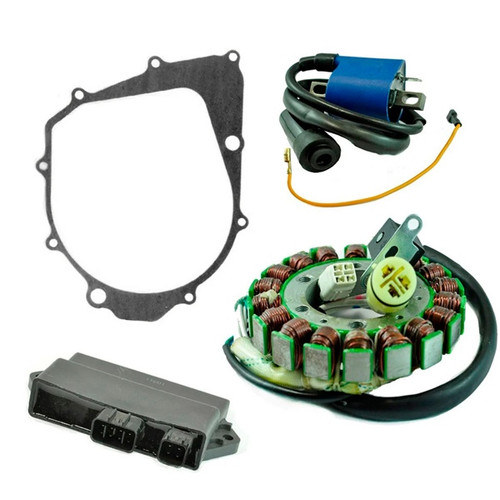Kimpex HD Stator, CDI Box, Ignition Coil and Gasket Kit Fits Yamaha - 345539 - 345539