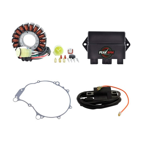 Kimpex HD Stator, CDI Box, Ignition Coil and Gasket Kit Fits Yamaha - 345515 - 345515