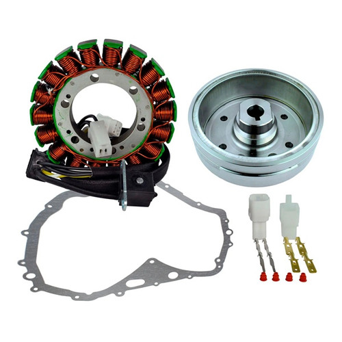 Kimpex HD Improved Flywheel, Stator and Crankcase Cover Gasket Kit Fits Arctic cat, Fits Suzuki - 345511 - 345511