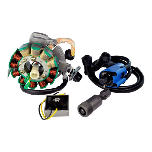 Kimpex HD Stator 200W, Regulator Rectifier, Ignition Coil and Flywheel Puller Kit YAMAHA - 345500 - 345500