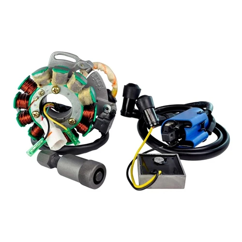 Kimpex HD Stator 200W, Regulator Rectifier, Ignition Coil and Flywheel Puller Kit YAMAHA - 345501 - 345501
